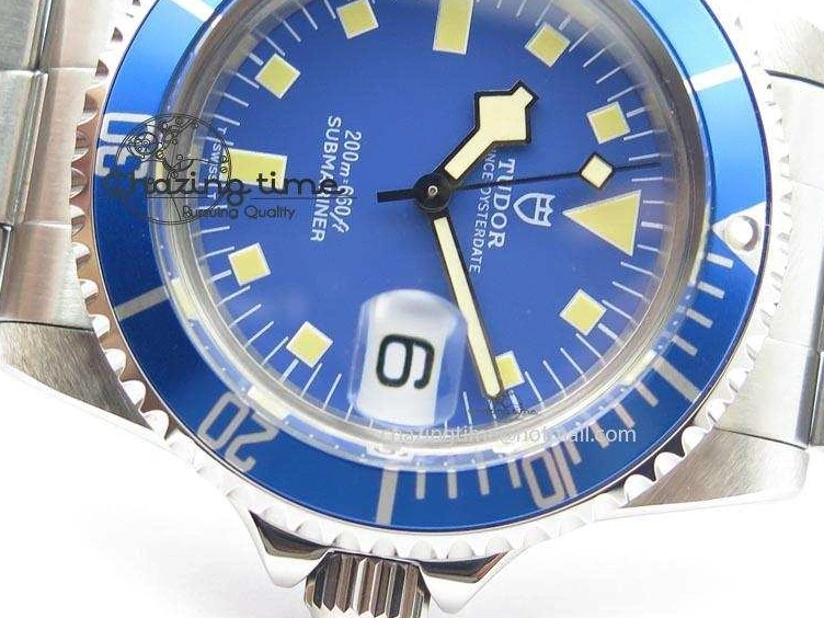 1222 Durable Submariner SS JKF Best Edition Blue Dial Square Markers (Black Date) A 3902